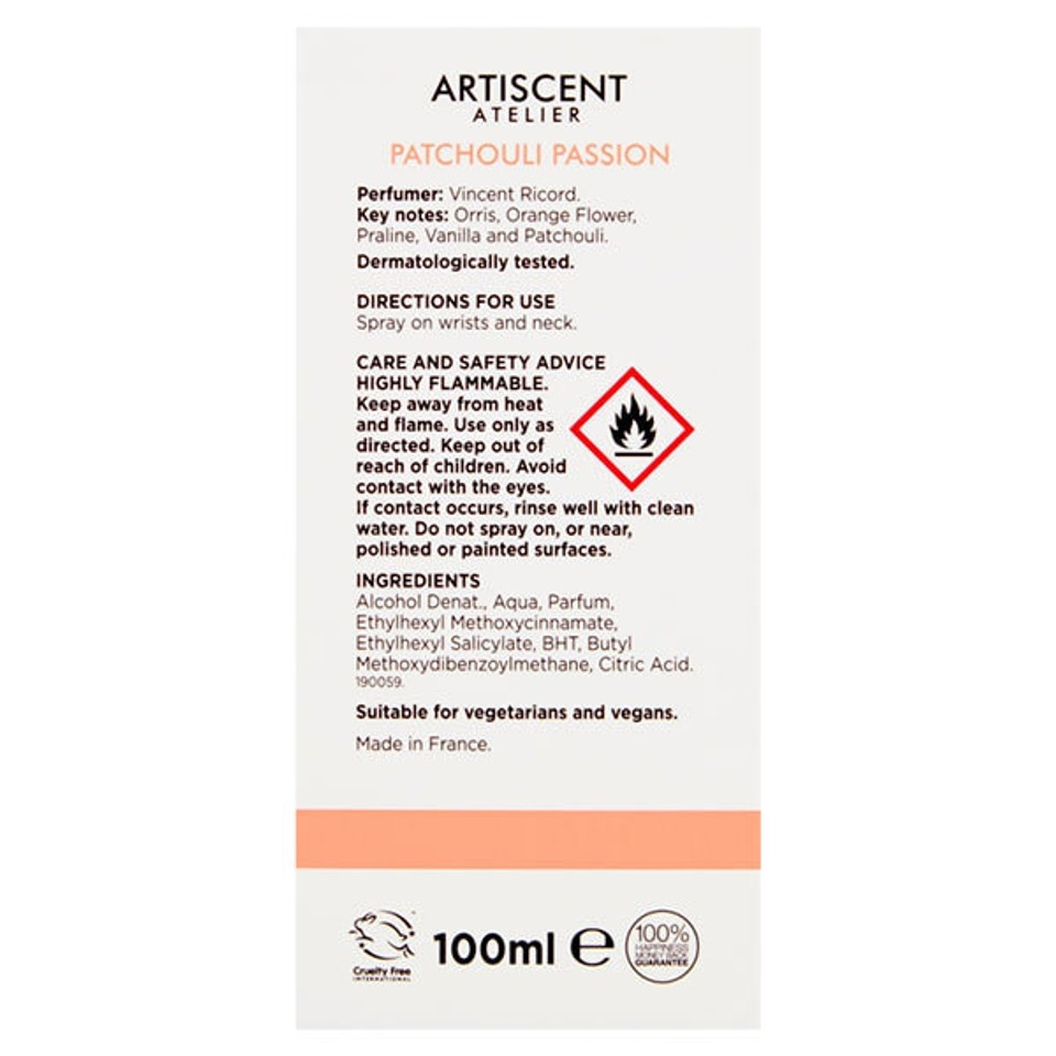 Artiscent Atelier Women Patchouli Passion Edp 100Ml