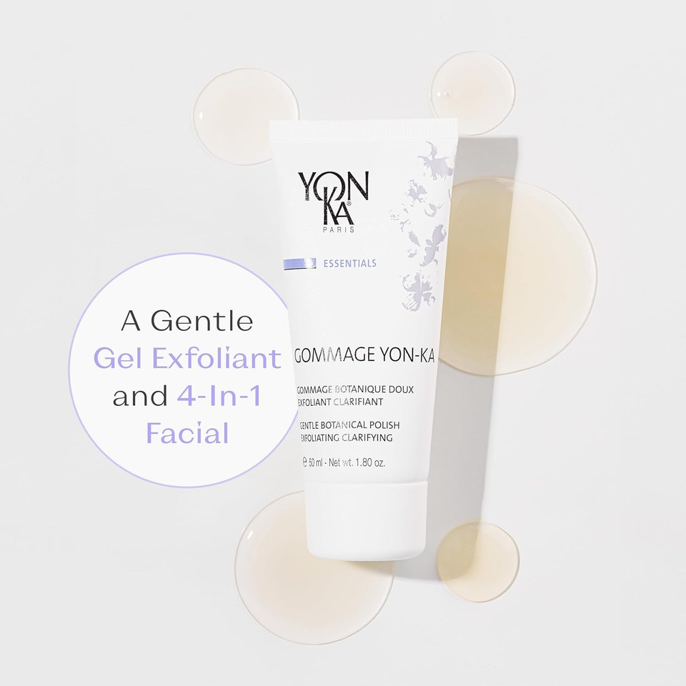Yon-Ka Gommage Yon-Ka Peeling Gel (50Ml) Gentle Facial Exfoliator To Brighten And Balance, Help Tighten Pores And Reduce The Look Of Redness, Paraben-Free