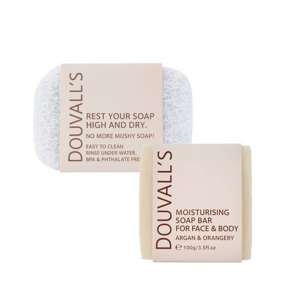 Douvalls Eco Soap Lover Set(100G Soap & Soap Saver)