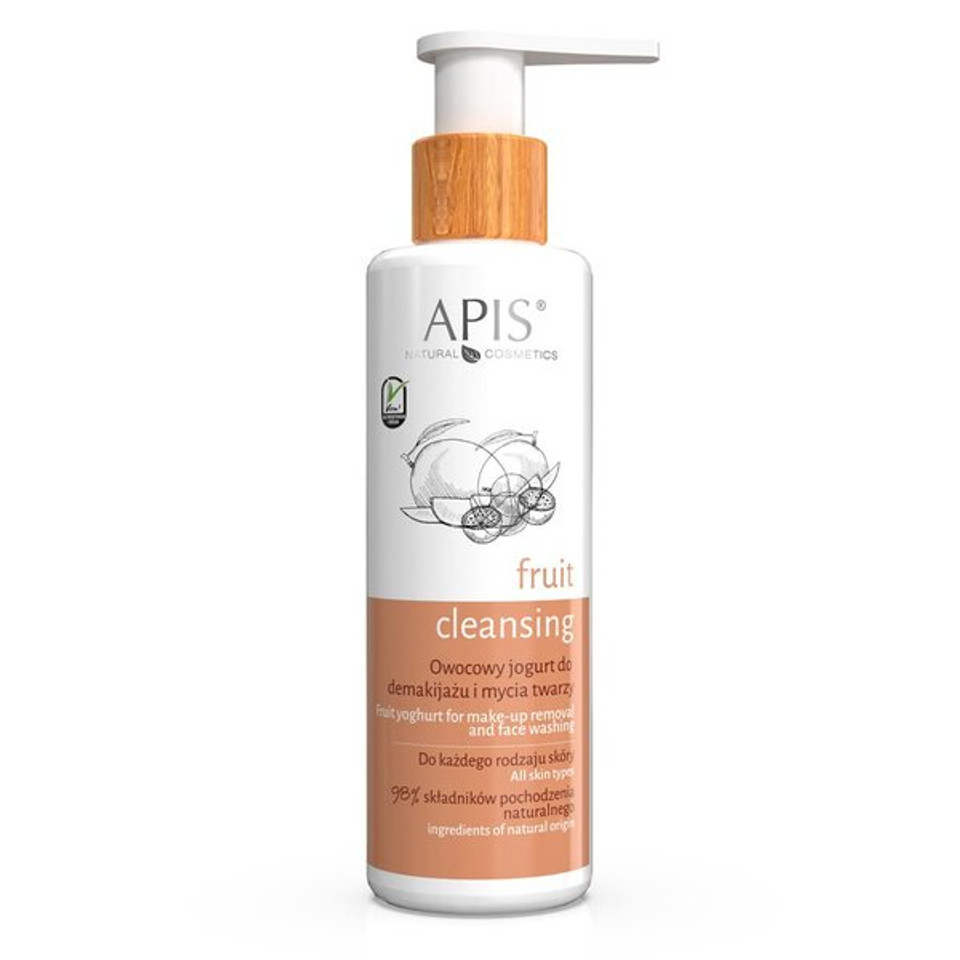 Apis Fruit Yoghurt For Makeup Removal And Face Washing 150Ml