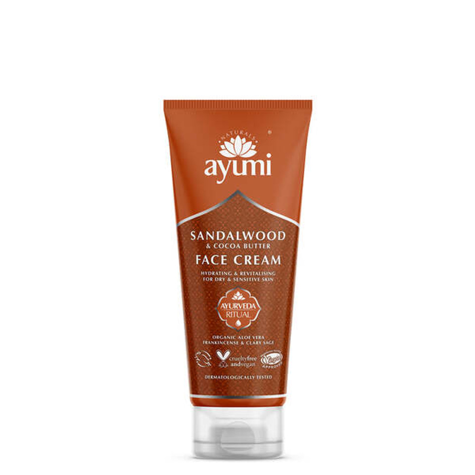 Ayumi Naturals Sandalwood & Cocoa Butter Face Cream 100Ml
