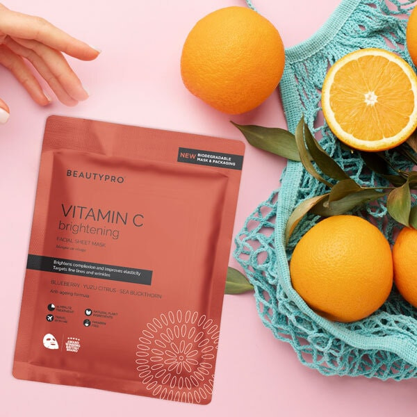 Beautypro Vitamin C Brightening Sheet Mask 22Ml