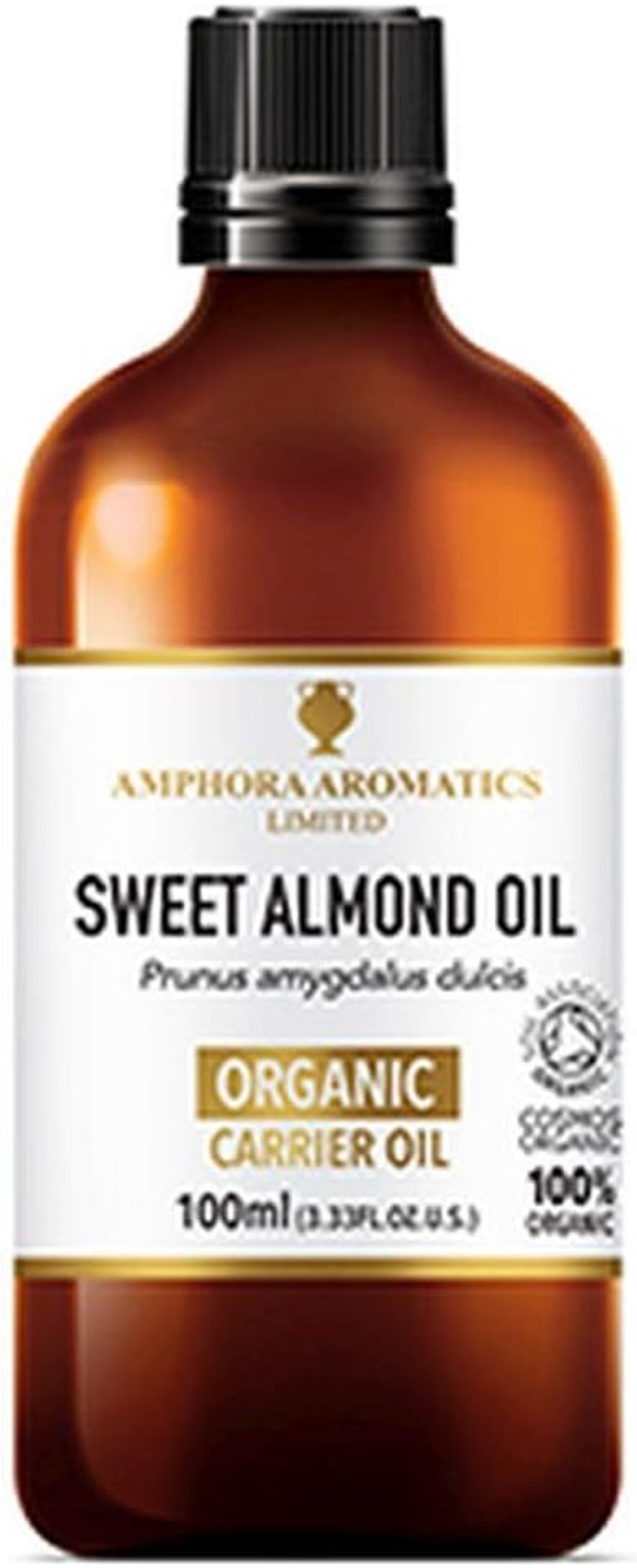 Amphora Aromatics COSMOS Organic Sweet Almond Oil 100ml