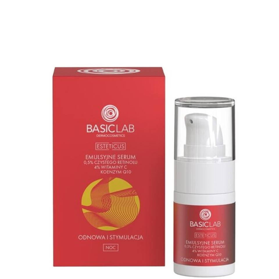Basiclab Emulsion Serum With 0.5% Pure Retinol 15Ml