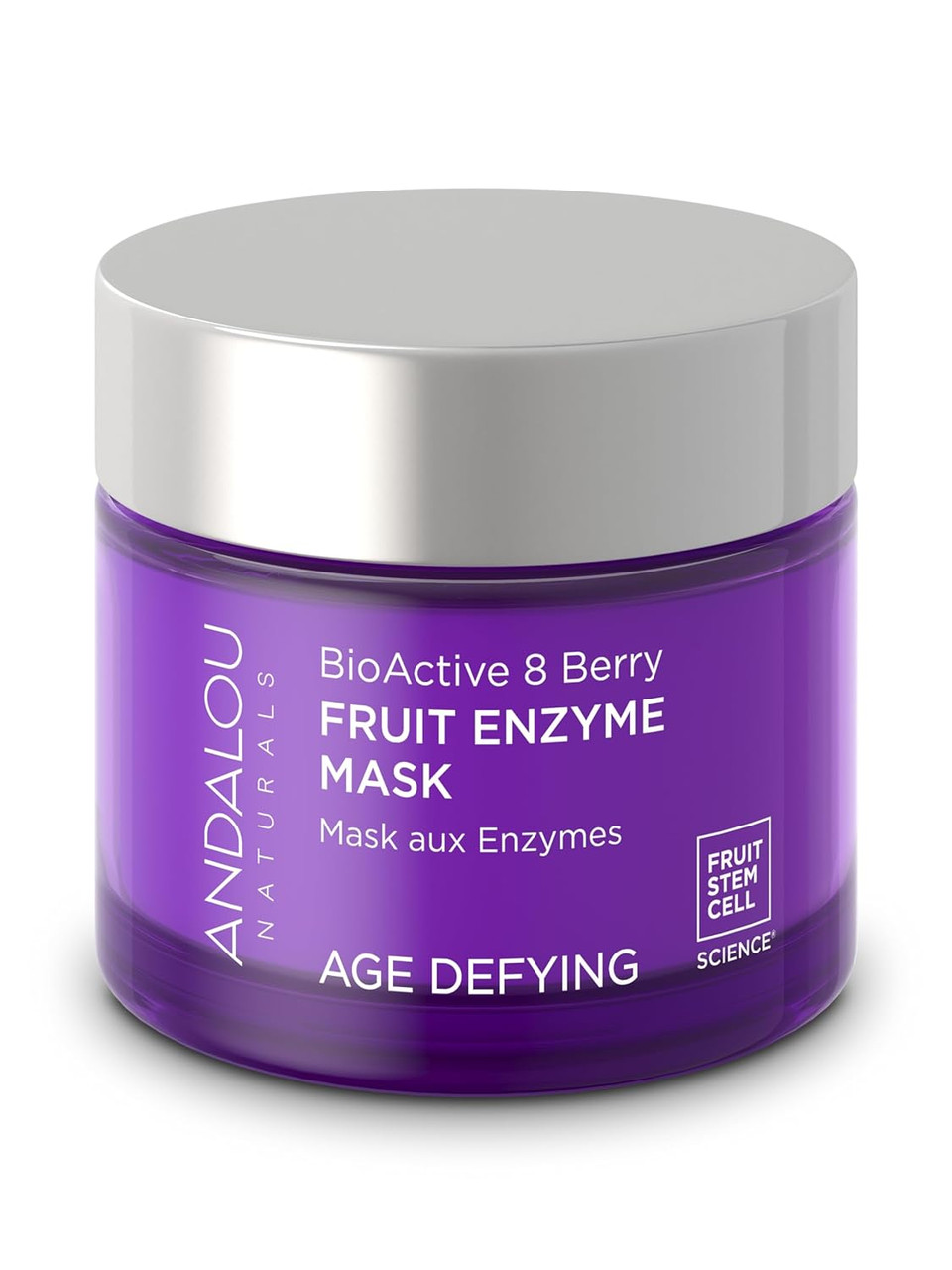 Andalou Naturals Bioactive 8 Berry Fruit Enzyme Mask, 1.7 Ounce