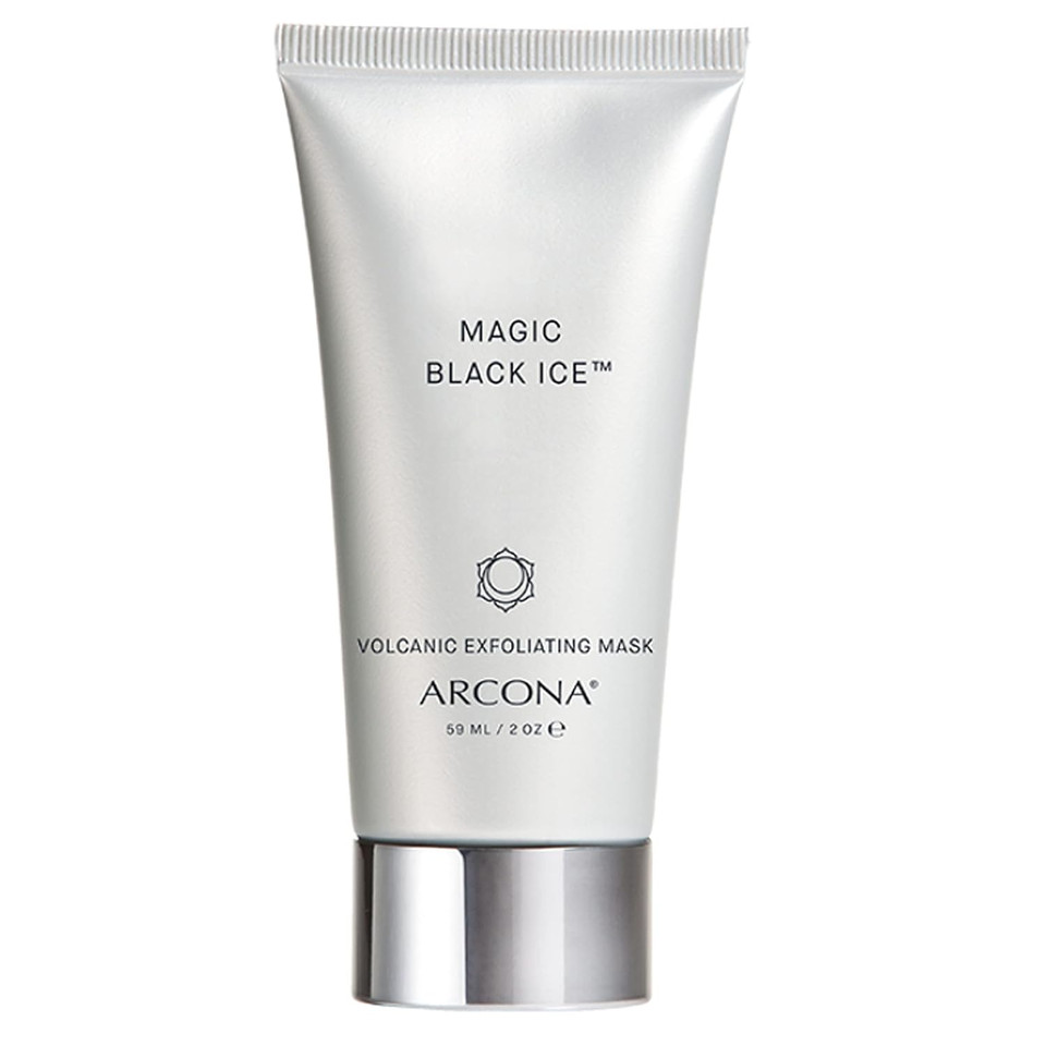 Arcona Magic Black Ice - Icelandic Volcanic Sand, Black Lava, Charcoal And Mandelic Acid Exfoliate, Purify, Brighten And Decongests Skin - 2 Oz. Made In The Usa