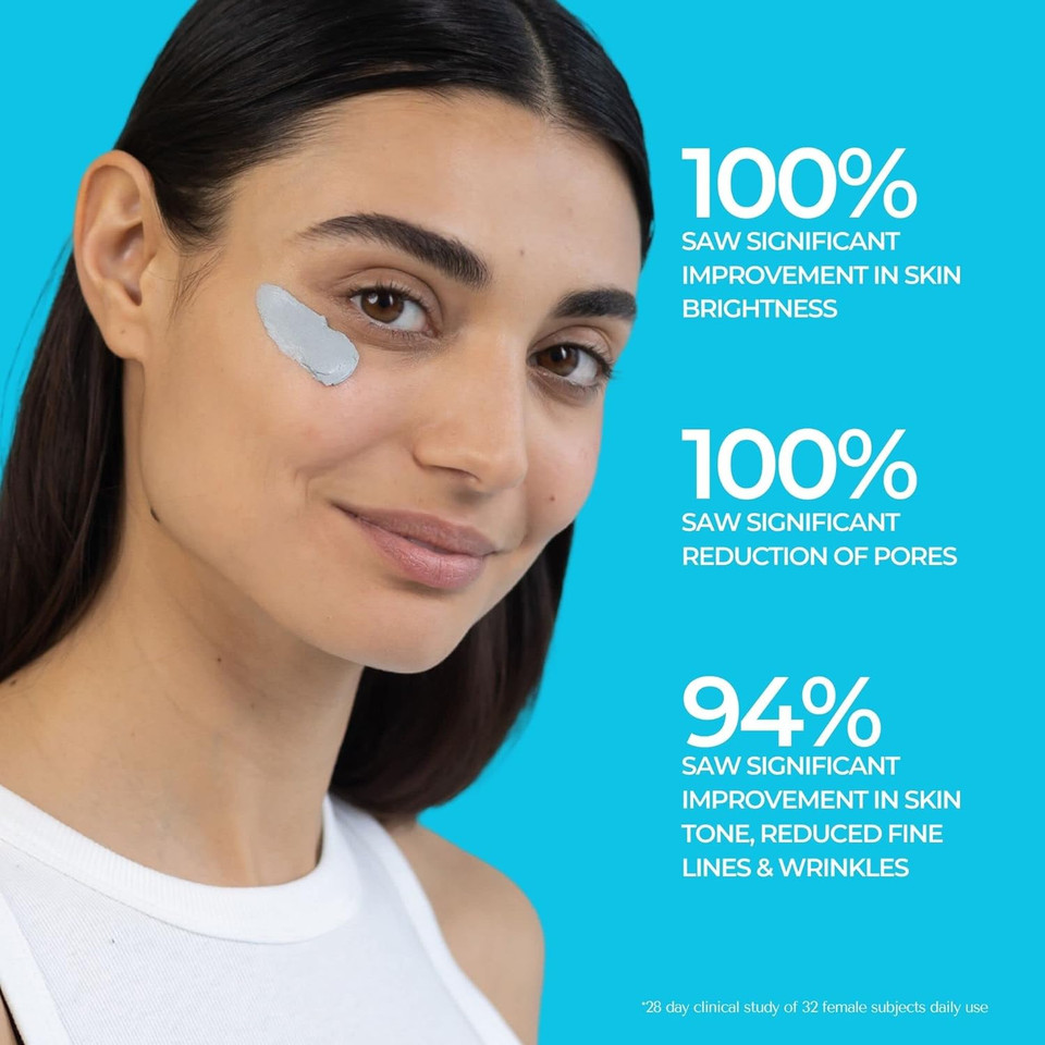 Beautystat Universal Microbiome Purifying Radiance Mask, Cleansing Mask To Help Dimish Appearance Of Pores + Purify Skin With Natural Clays (2.5 Oz)