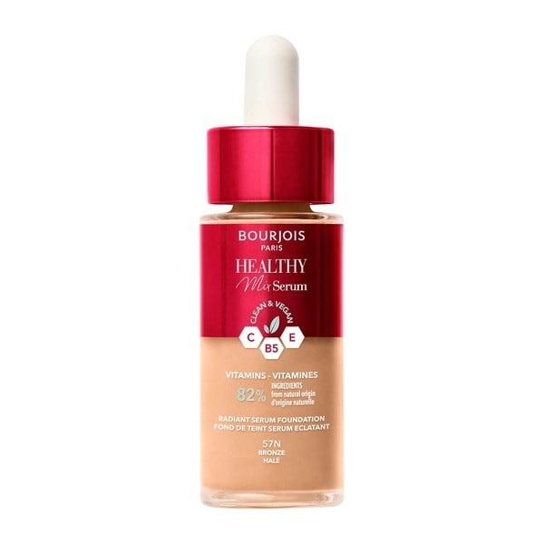 Bourjois, Healthy Mix Serum Foundation, 57N Bronze