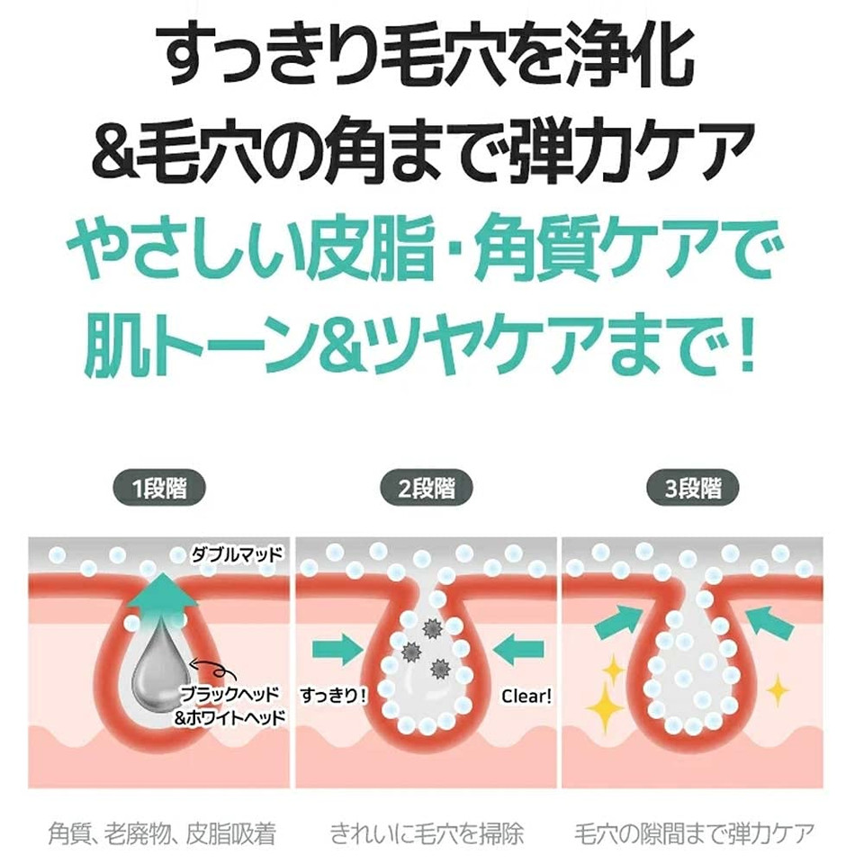 Dermalogy By Neogenlab Pore Clarifying Clay Mask - Minimizes Enlarged Pores Blackheads And Excess Sebum (Stick Mask)