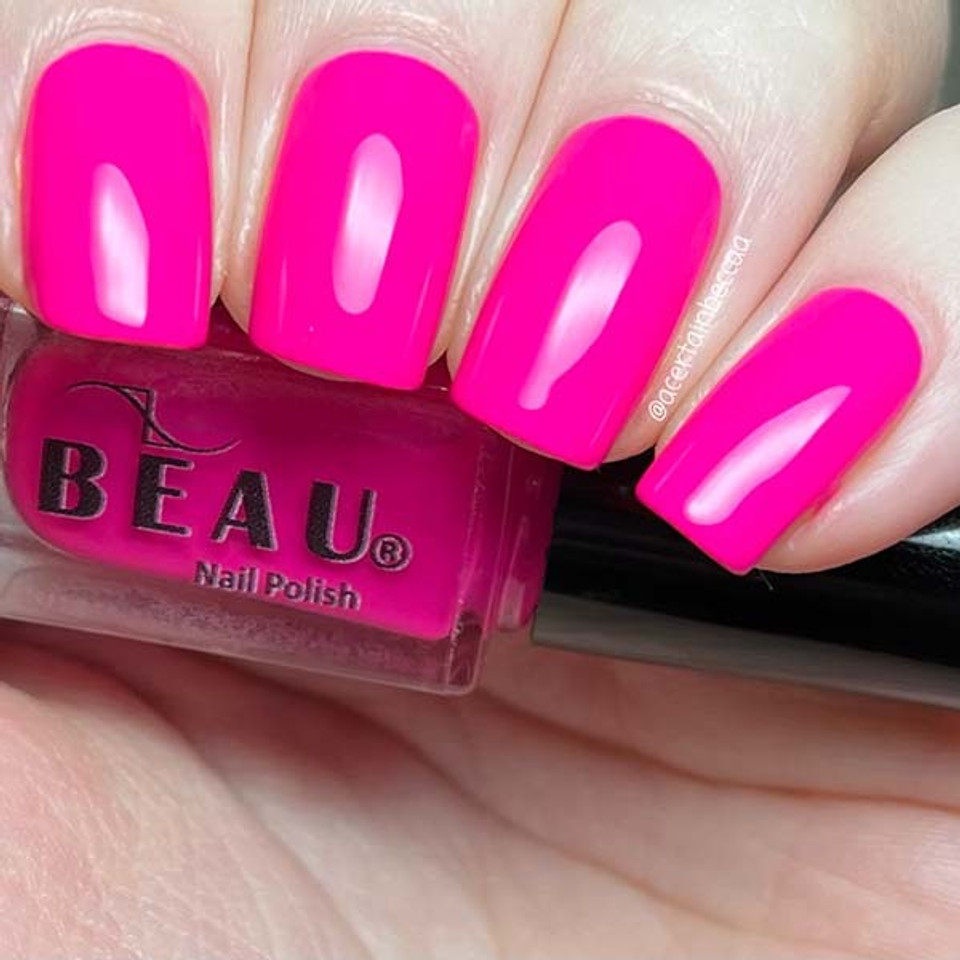 Beau Polish Your Fucshia Is Bright Neon Nail Polish 10Ml