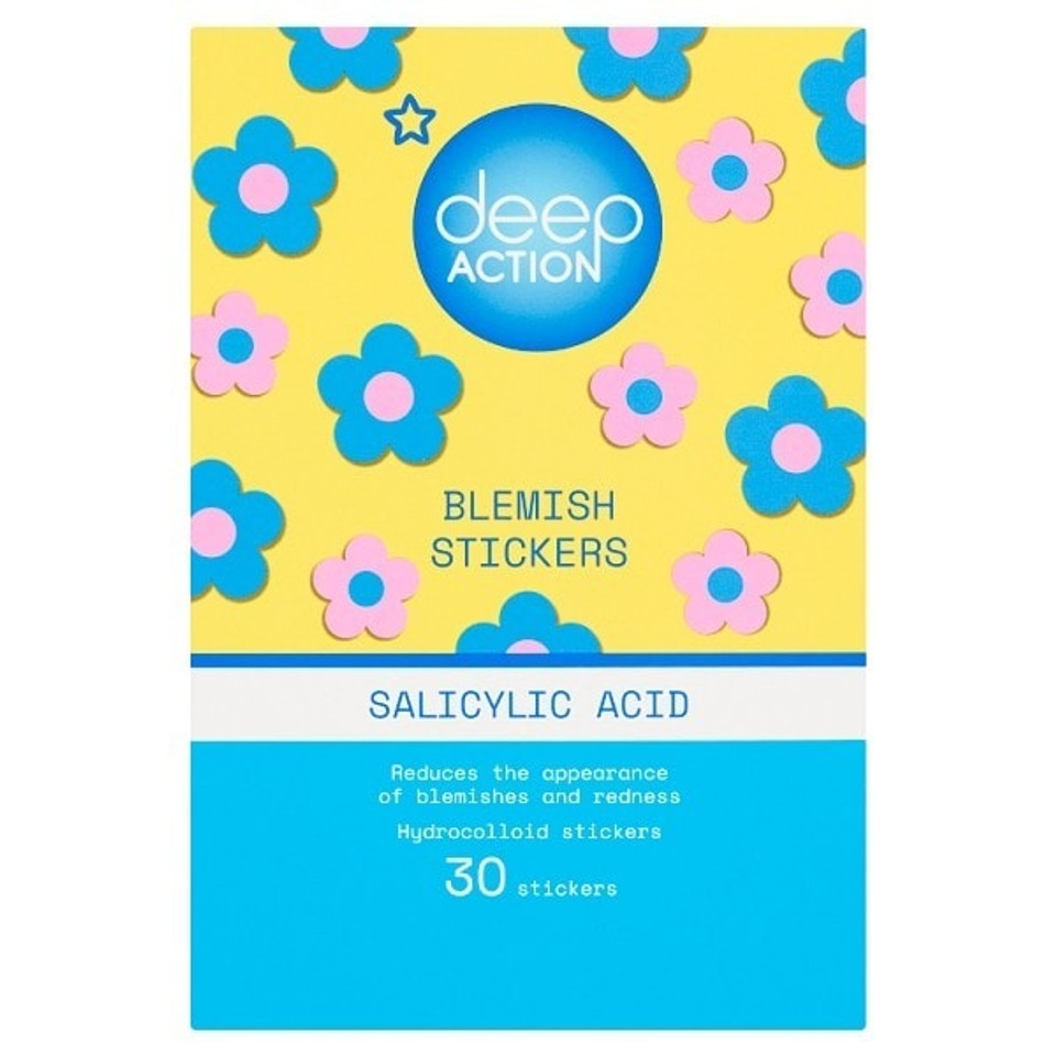 Deep Action Flower Novelty Blemish Patches