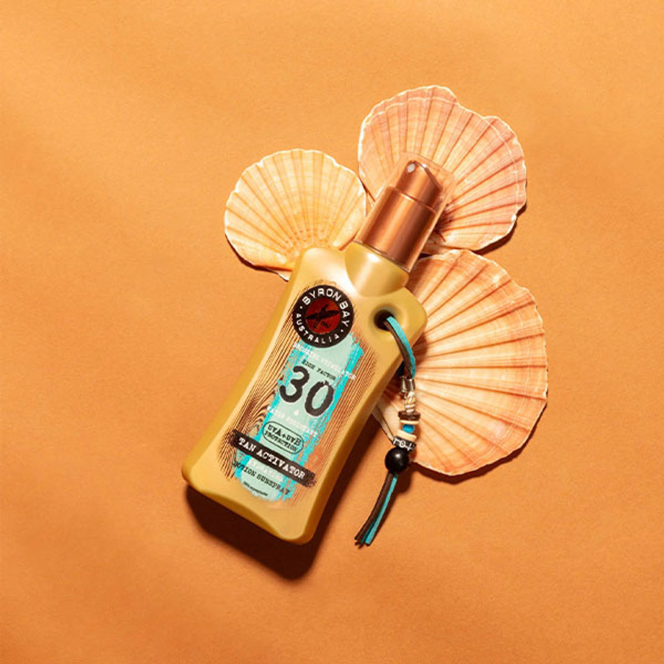 Byron Bay Australia Tan Activator Sun Lotion Spf 30, 200Ml