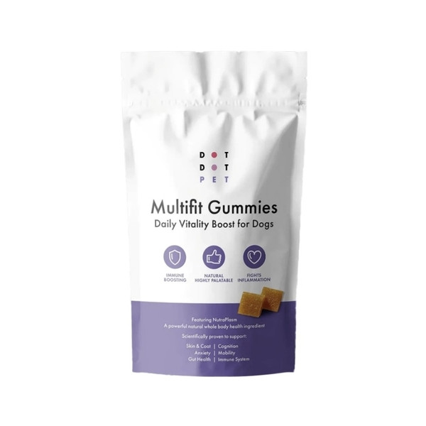 Dotdotpet Multifit Gummies Functional Treats Dog 30 Gummies