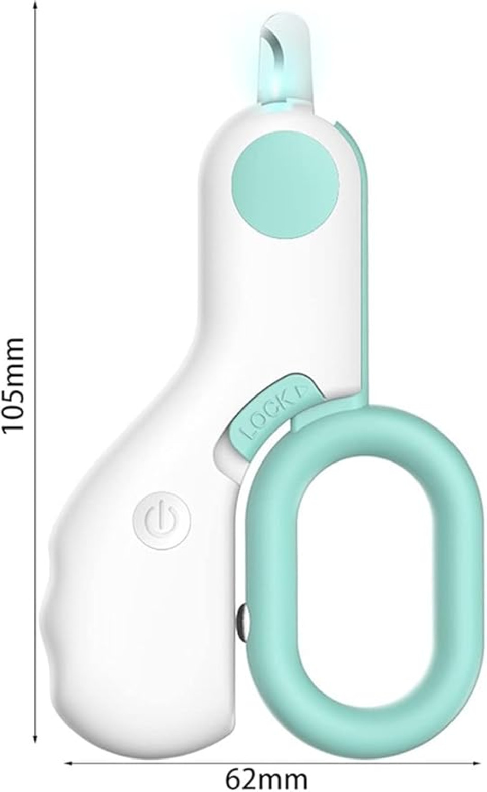 Small Animal Nail Clipper, Cat Nail Clipper with LED Light, Best Cat Claw Care Kit for Home Grooming, Professional Grooming Tool for Small Dog Cat Puppy Kitten