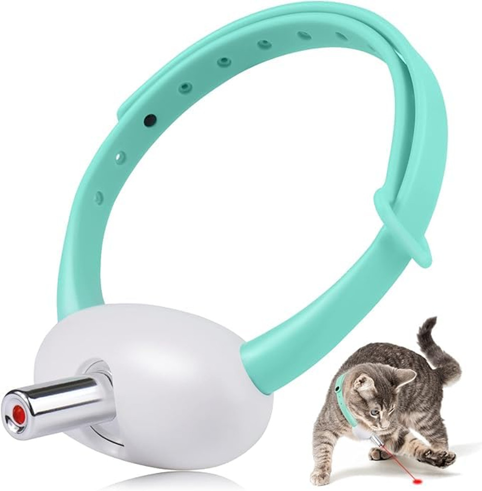 Rechargeable LED Interactive Pet Toy – Upgraded Lengthened Design, USB Rechargeable, Durable Play for Cats & Dogs