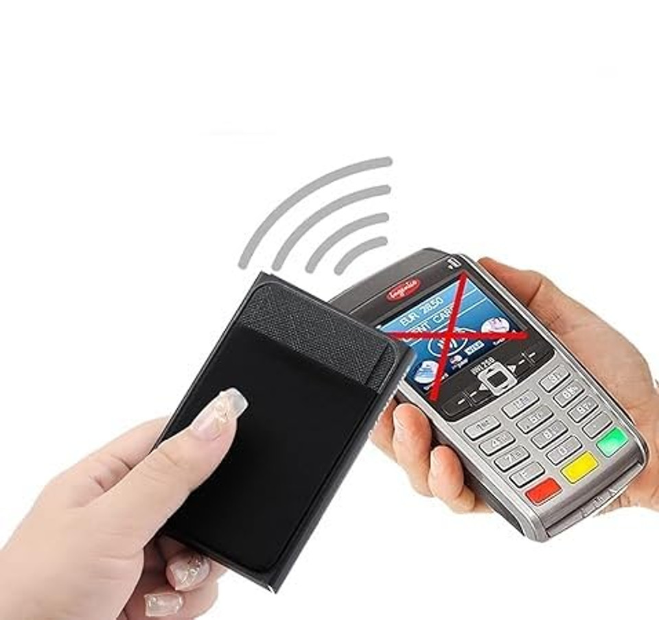 VALUEVIBES Card Case, Slim Card Holder Wallet, RFID Blocking Metal Pop-Up Credit Card Case, 12-Card Capacity Minimalist Wallet for Men (Black)