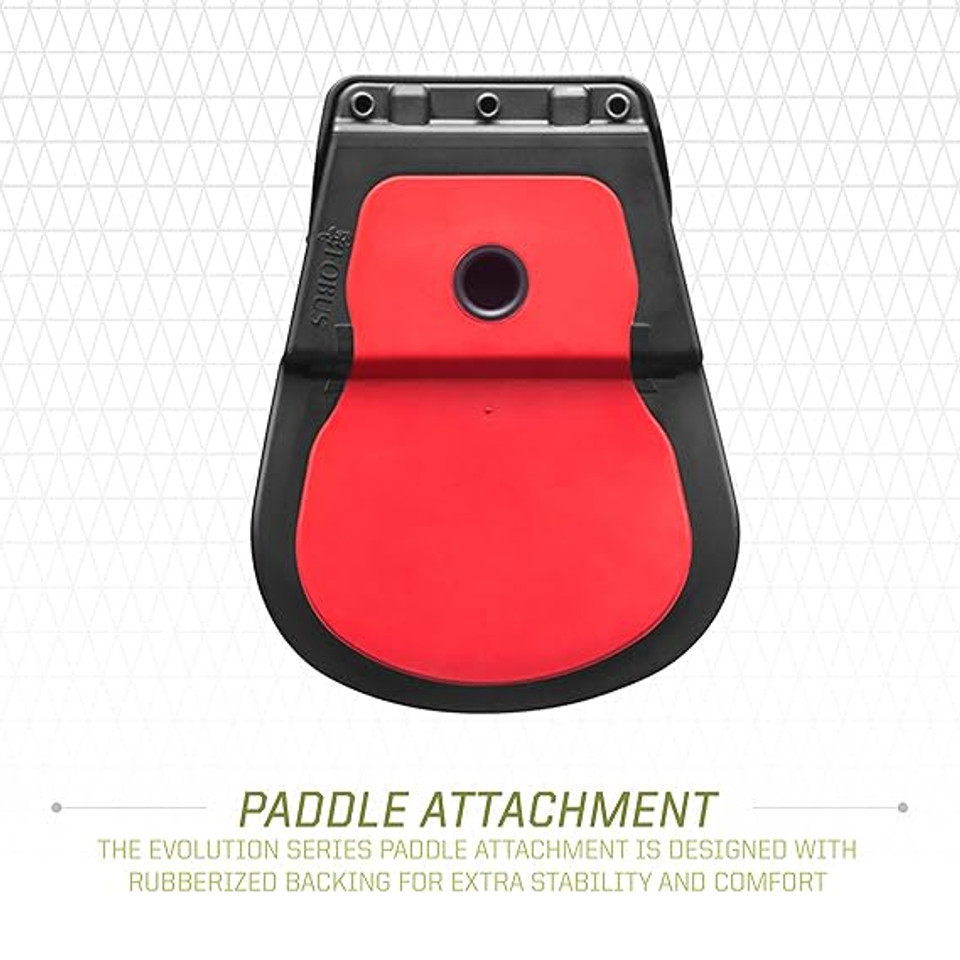 Fobus Standard Holster RH Paddle R1911 1911 style with rails Kimber TLE/RL & Springfield