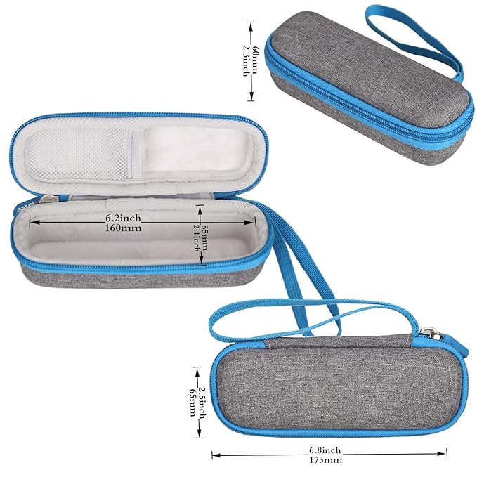 Aproca Hard Storage Travel Case for The Breather Inspiratory/Expiratory Respiratory Muscle Trainer