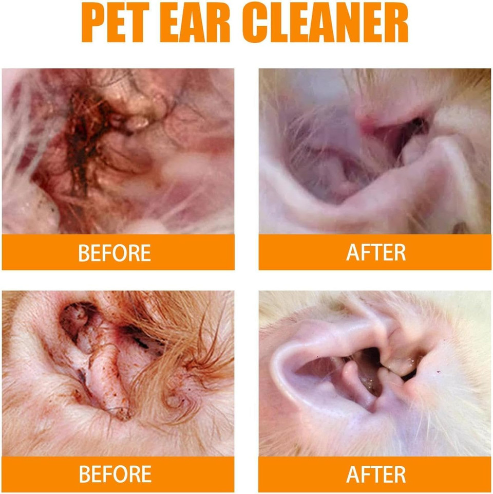 Pet Ear Finger Wipes – Aloe & Chamomile Finger‑Fit Ear Cleaner for Dogs, Cats & Small Animals (50pcs)