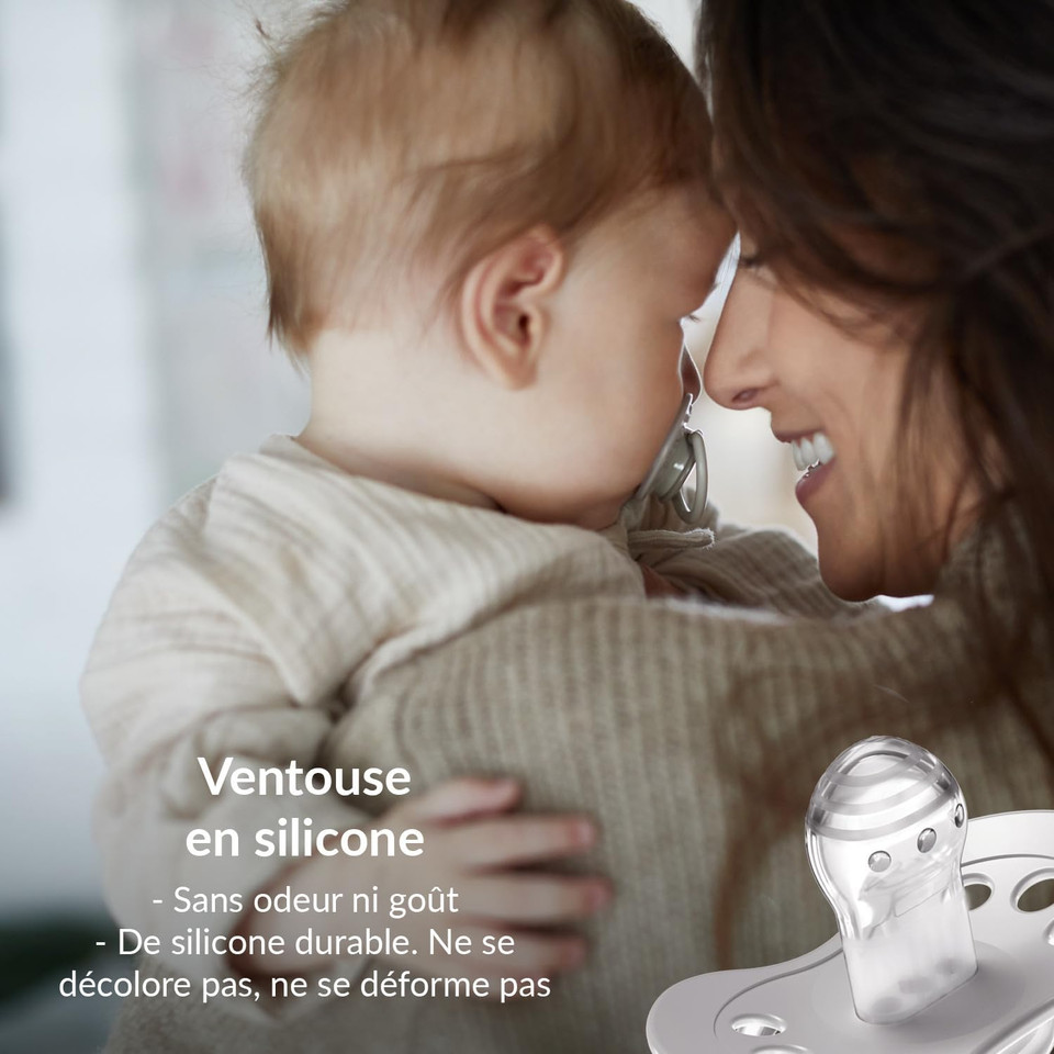 Difrax Lovi Dynamic Dummy 0 to 3 Months Blue and Green