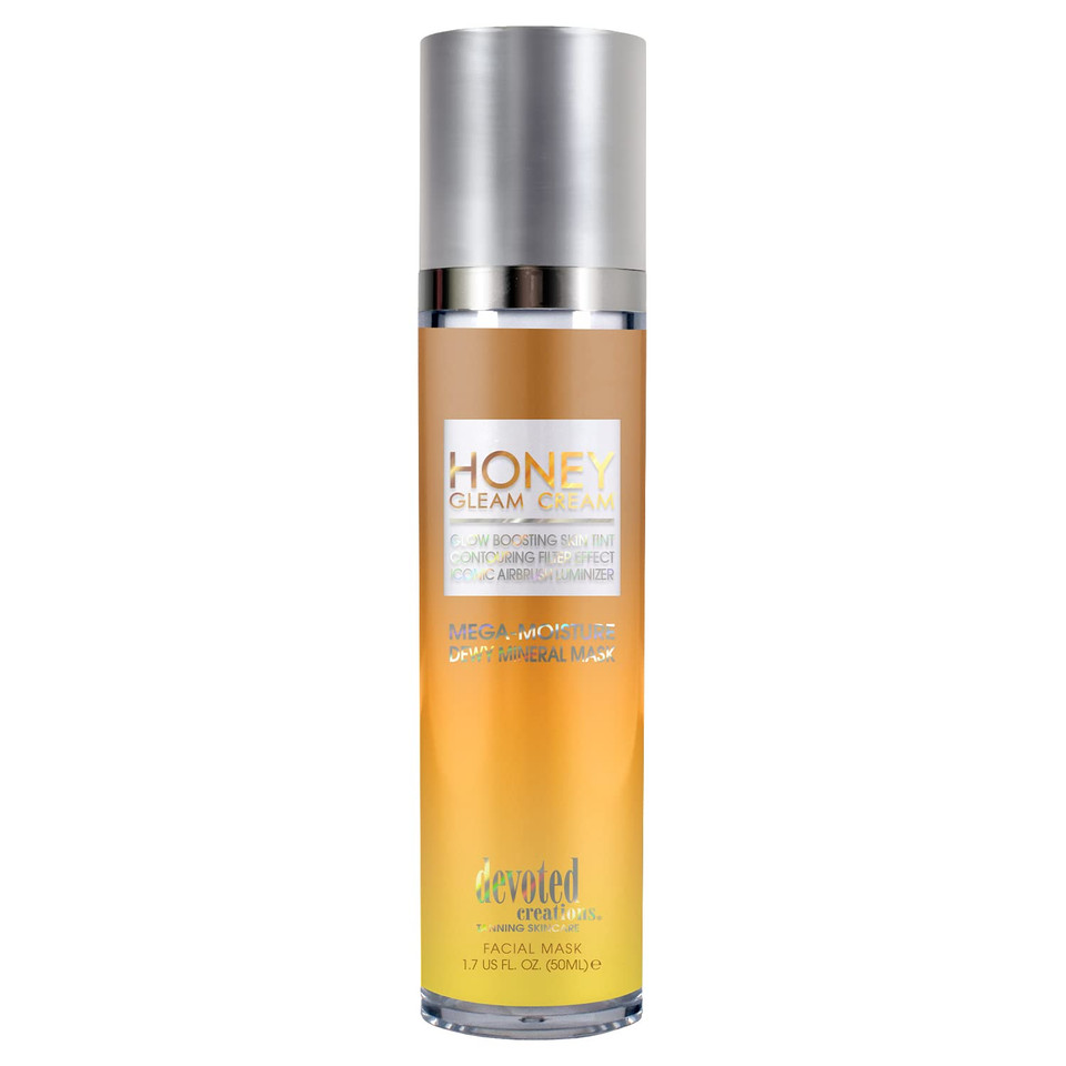 Honey Gleam Cream -Glow Boosting Skin Tint Mineral Mask