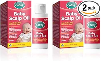 Colief - Baby Scalp Oil - 30ml - Soothing Moisturising Oil for Baby Scalp and Skin - Preventative of Itchy, Flaky, Dry, Damaged Skin and Cradle Cap