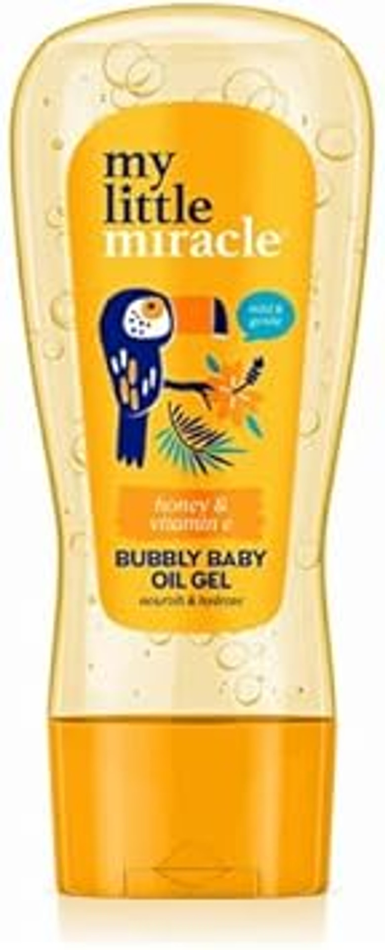 Priceless Discounts Online My Little Miracle Bubbly Baby Oil Gel Honey & Vit E Leaves Skin Soft And Smooth 3 x 200ml