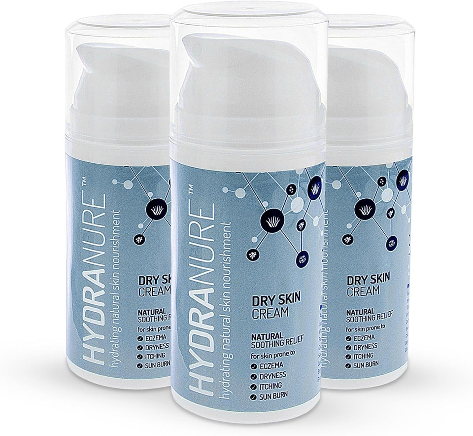 HydraNure Natural Organic Eczema Cream & Treatment for Babies & Adults-Cools Soothes Repairs & Protects Baby's Skin by Parents for Baby Eczema & Dry Itchy Skin Adult Eczema Psoriasis Sunburn (40ml)