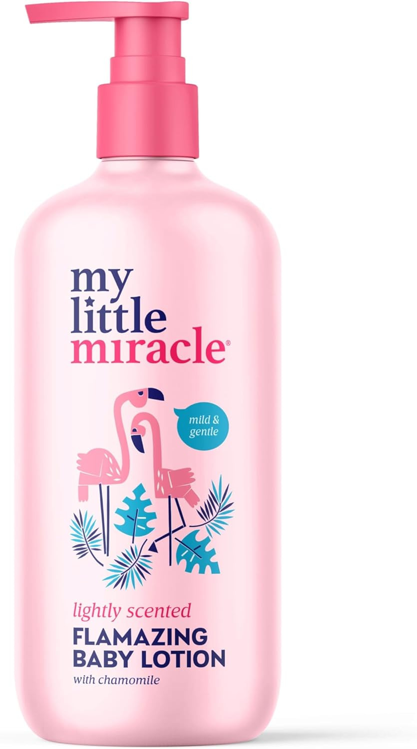 My Little Miracle Flamazing Baby Lotion - Lightly Scented Chamomile, Dermatologist Approved, Great For Sensitive Skin 500ml 3-Pack