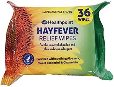 Healthpoint Hayfever Relief Wipes 36 Wipes, Mix