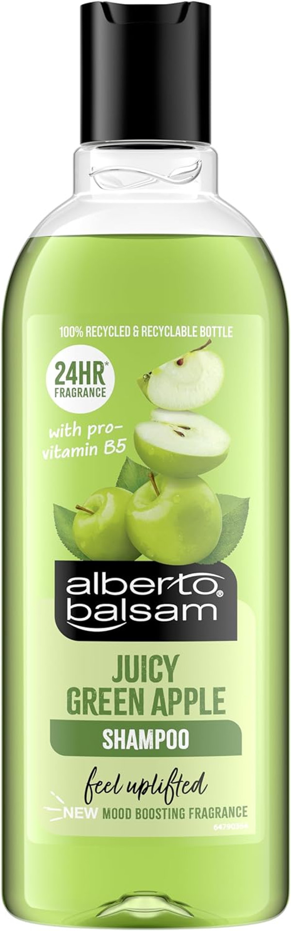 Alberto Balsam Juicy Green Apple Shampoo - 300ml - 24HR Fragrance - Pro-Vitamin B5 - All Hair Types Alberto Balsam Juicy Green Apple Shampoo - 300ml - 24HR Fragrance - Pro-Vitamin B5 - All Hair Types