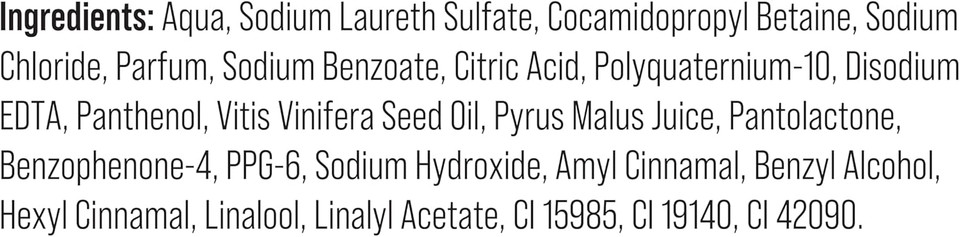 Alberto Balsam Juicy Green Apple Shampoo - 300ml - 24HR Fragrance - Pro-Vitamin B5 - All Hair Types Alberto Balsam Juicy Green Apple Shampoo - 300ml - 24HR Fragrance - Pro-Vitamin B5 - All Hair Types