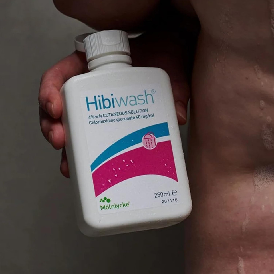 Hibiwash Full Body Antimicrobial Wash for Pre-And-Post Operative Care, 250Ml