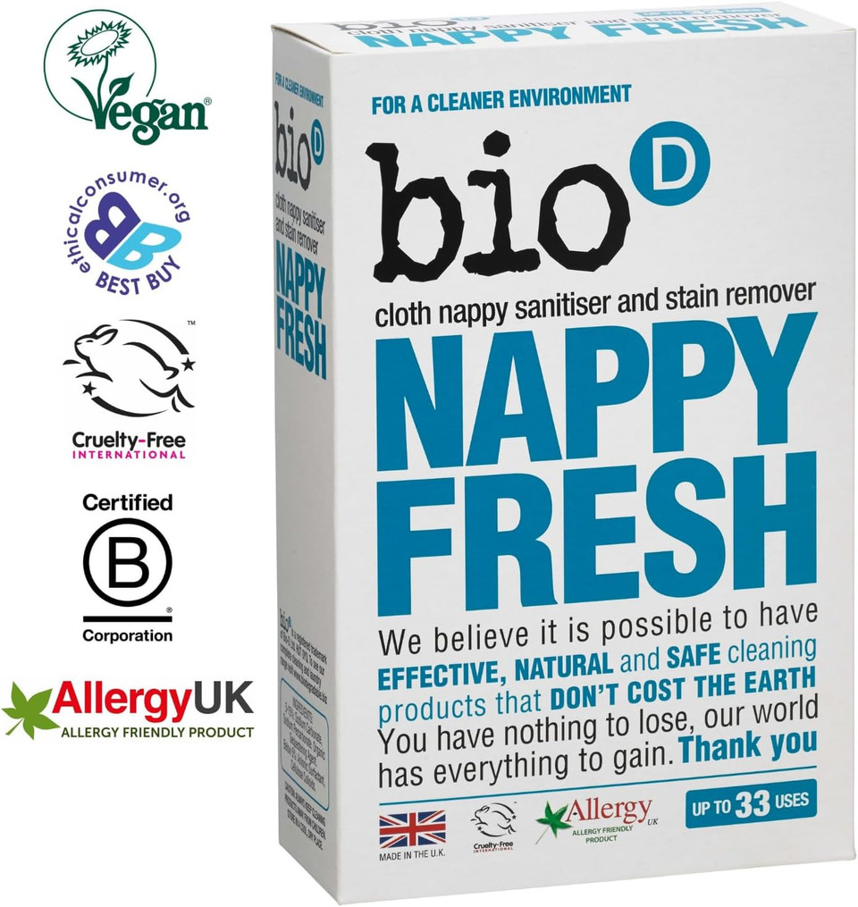 Bio-D Nappy Fresh 500g x 2