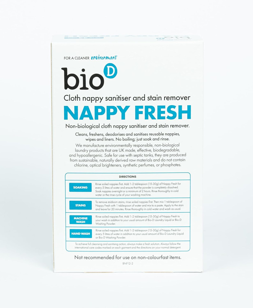 Bio-D Nappy Fresh 500g x 2