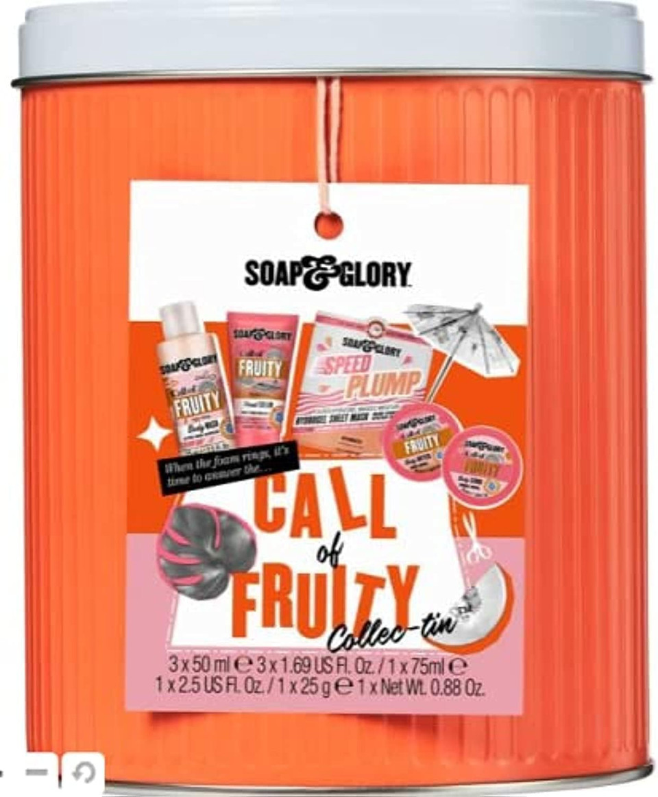 Soap & Glory Call Of Fruity Collec-tin Gift Set Christmas 2021