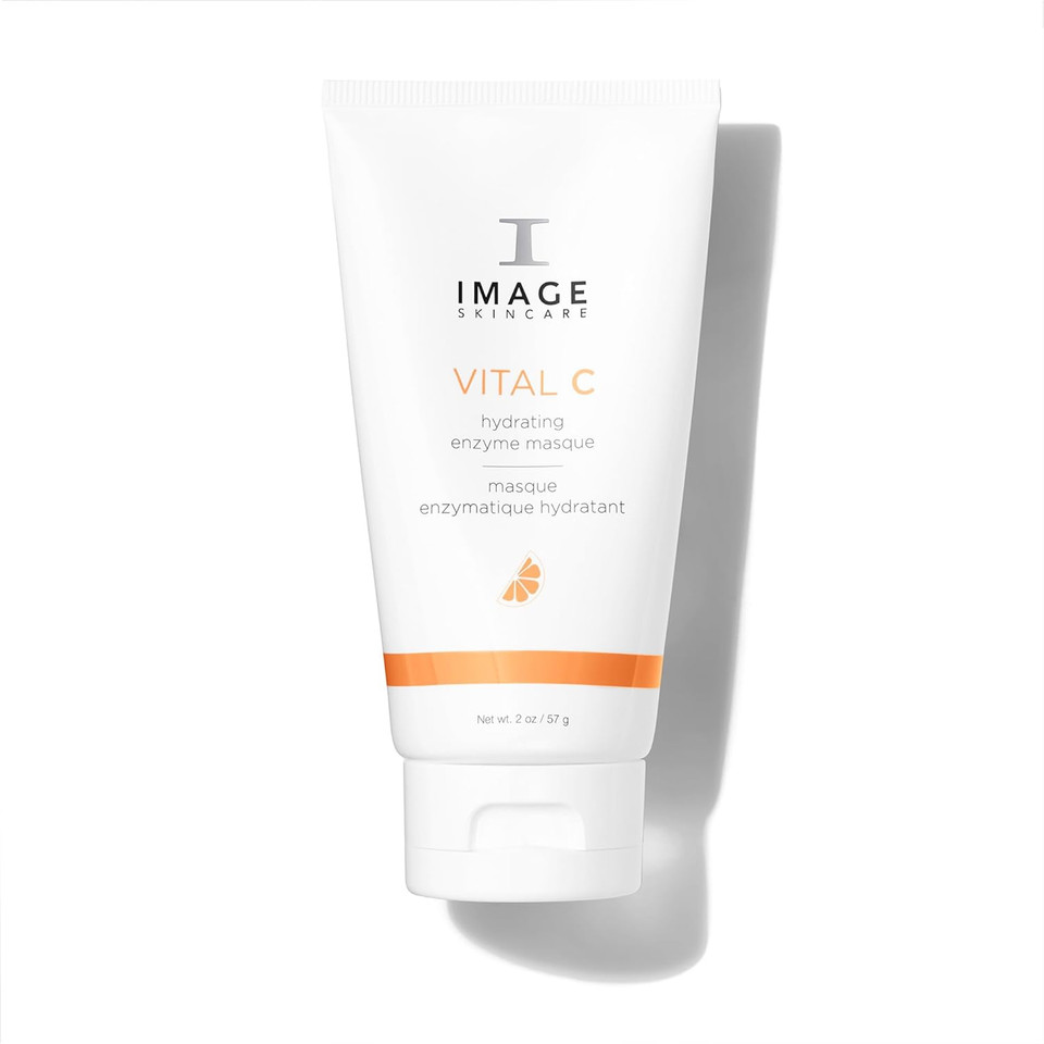 Image Skincare, Vital C Hydrating Enzyme Masque, Brightening Facial Mask With Vitamin C And Hyaluronic Acid, 2 Oz