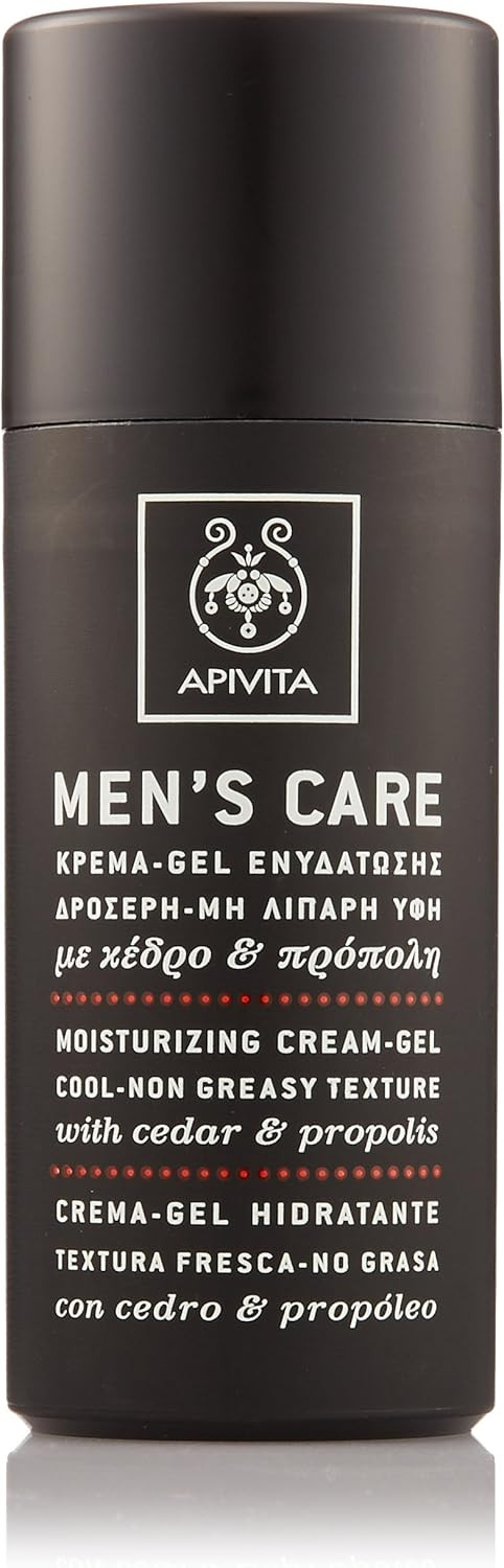 Apivita Men's Care Moisturizing Cream-Gel with Cedar & Propolis 50ml