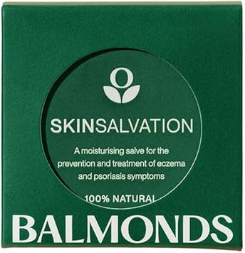Balmonds Skin Salvation Moisturising Balm 50ml - Natural Eczema & Psoriasis Treatment Suitable for All Ages, Handmade in UK
