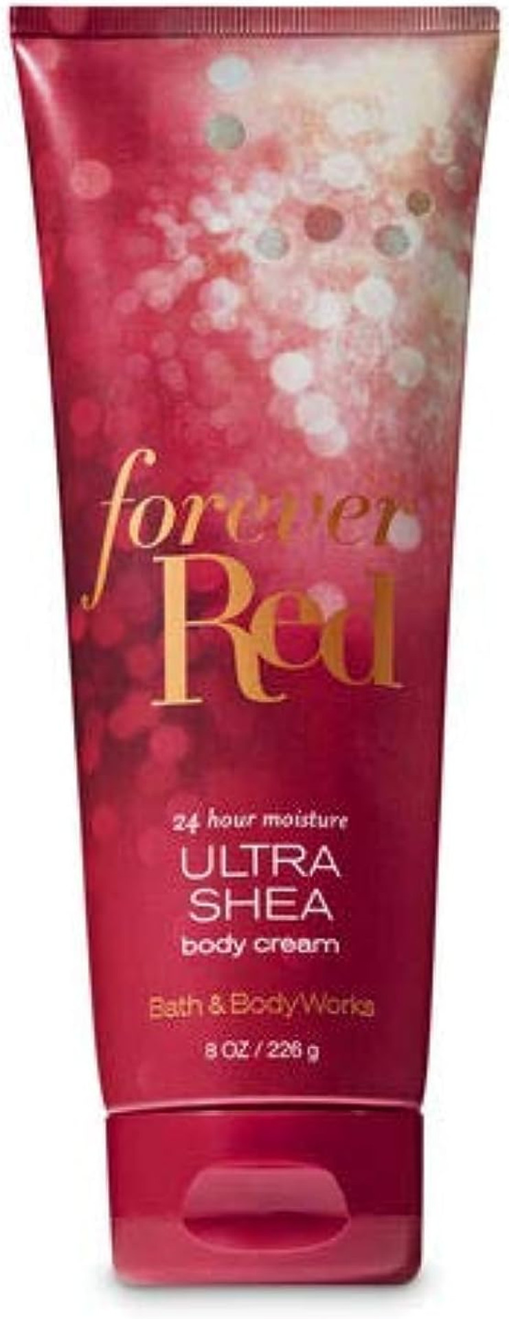 Bath and Body Works FOREVER RED Ultra Shea Body Cream 8 oz / 226 g