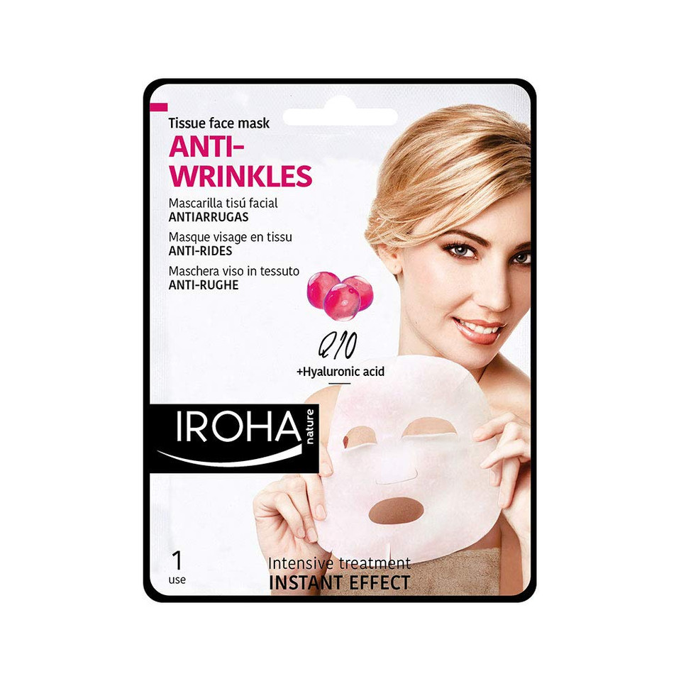 Iroha Nature - Pro-Youth & Hydrating 100% Biodegradable Sheet Mask With Q10