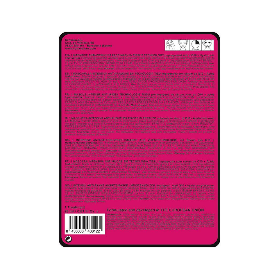 Iroha Nature - Pro-Youth & Hydrating 100% Biodegradable Sheet Mask With Q10