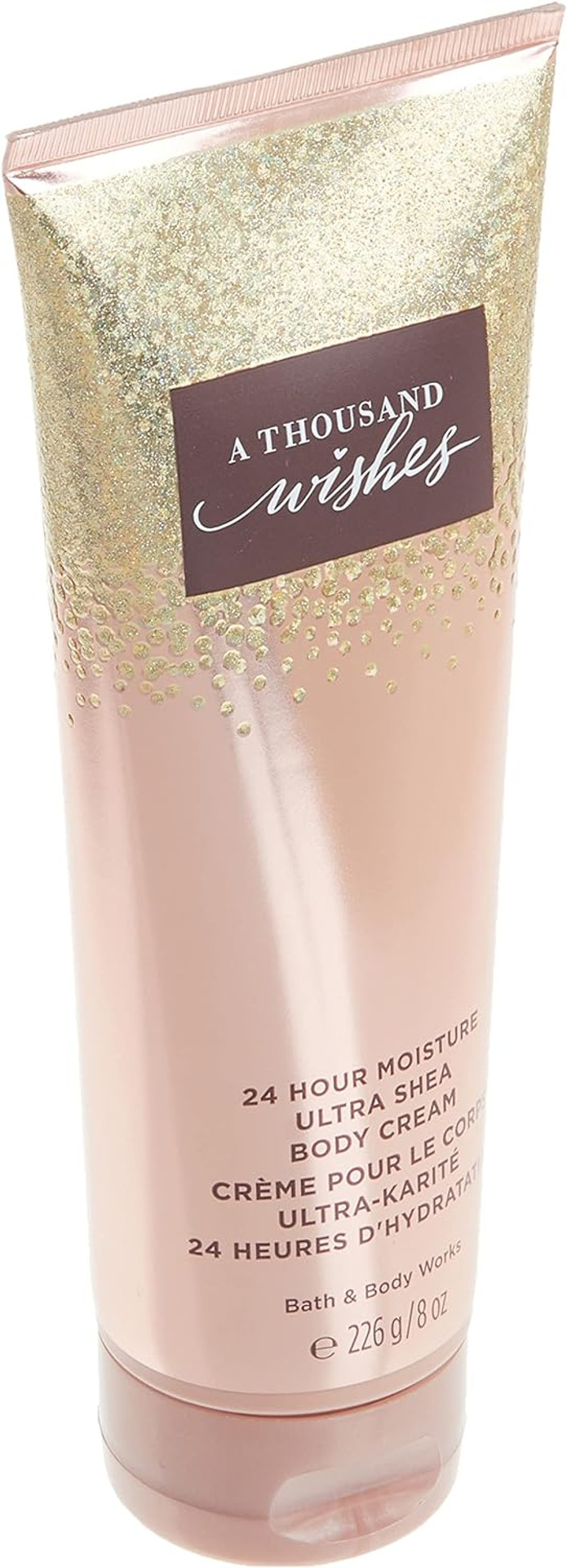 Bath and Body Works A Thousand Wishes Ultra Shea Body Cream For Women 8 Oz Body Cream