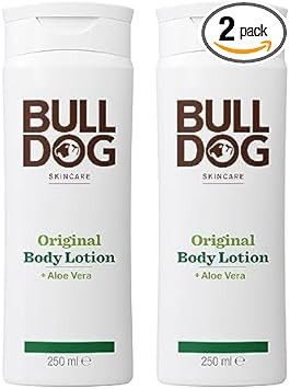 Bulldog Skincare Original Body Lotion for Men 250 ml (Pack of 2)