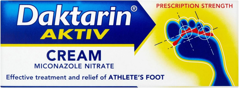 6 x Daktarin Aktiv Cream 15g