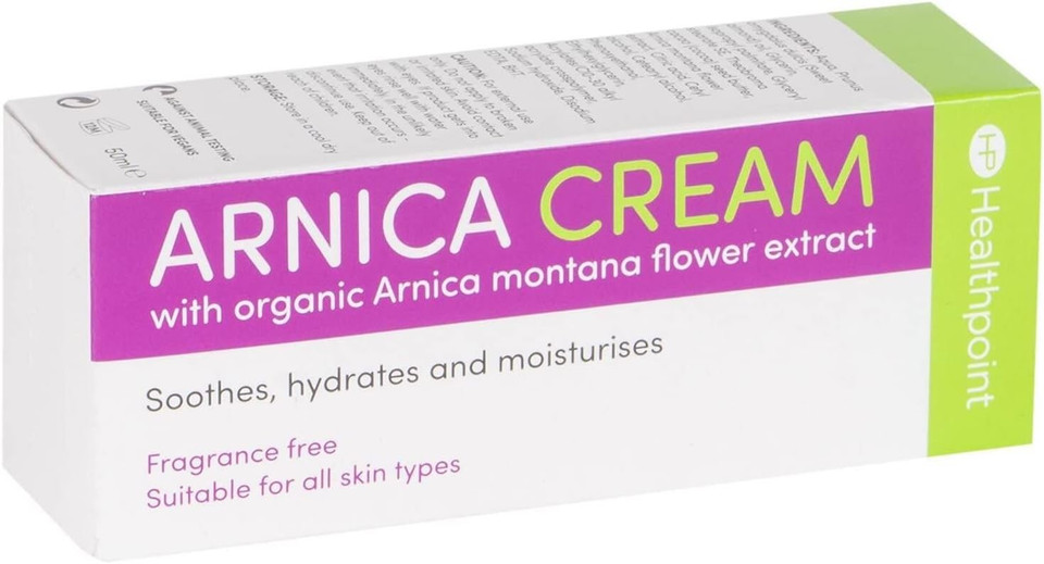 Healthpoint Arnica Cream Soothes Hydrates & Moisturises 50 ml 6 Pack