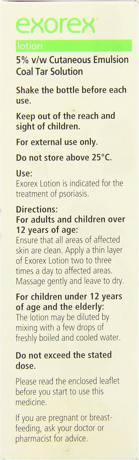 Exorex Psoriasis and Eczema Treatment Lotion - 250mls (Pack of 3)
