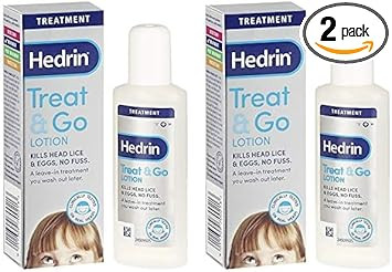Hedrin Treat & Go Lotion (Pack of 2)