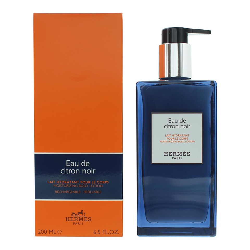 Hermes Eau De Rhubarbe Écarlate Refillable Moisturizing Body Lotion For Men, 6.5 Ounce