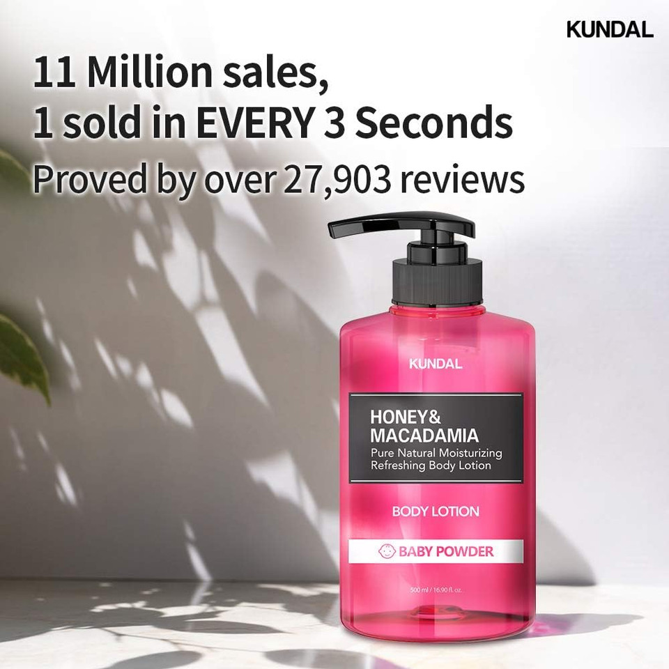 [KUNDAL] Moisture Body Lotion 500ml (Pink Grapefruit)